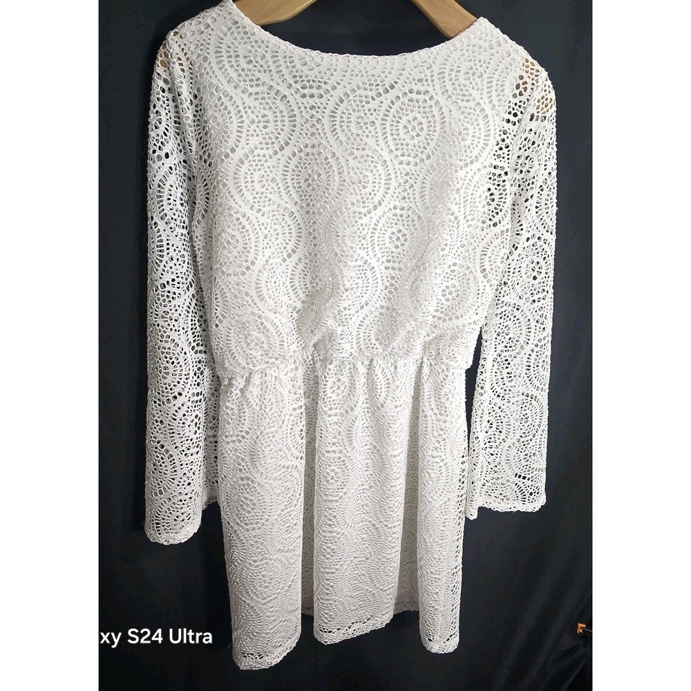 Emma & Michele All Over Lace Dress Womens Size S   Boho Hippie Beach Summer - Picture 3 of 13